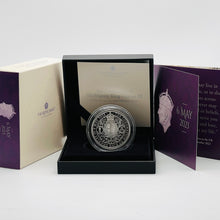 Load image into Gallery viewer, 2023 Royal Mint King Charles Coronation Silver Proof 2oz Two Ounce £5 Coin
