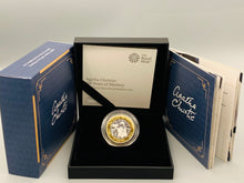Load image into Gallery viewer, 2020 Royal Mint Agatha Christie PIedfort Silver Proof £2 Coin
