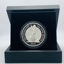 Load image into Gallery viewer, Scarce 2014 Royal Mint Silver Proof Britannia £10 Ten Pounds 5oz Coin
