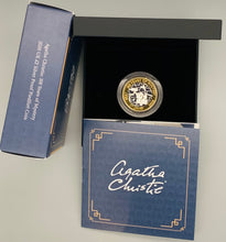 Load image into Gallery viewer, 2020 Royal Mint Agatha Christie PIedfort Silver Proof £2 Coin
