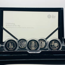 Load image into Gallery viewer, 2019 RM Silver Proof Piedfort British Culture 5 X 50p Coin Set Including Kew Gardens

