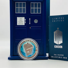 Load image into Gallery viewer, 2013 Niue Dr Who 50th Anniversary 1oz Silver Proof $2 Coin In Tardis
