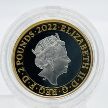 Load image into Gallery viewer, The 150th Anniversary of the FA Cup 2022 UK £2 Silver Proof Piedfort Coin
