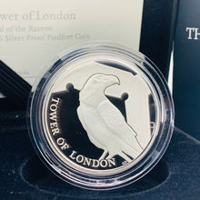Load image into Gallery viewer, 2019 RM Tower Of London Silver Piedfort Proof £5 Coin - The Legend of The Ravens
