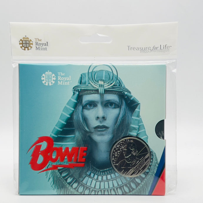 2020 Royal Mint Music Legends David Bowie £5 Coin Brilliant Uncirculated Pack