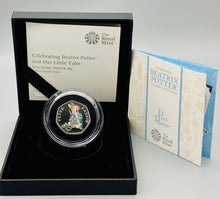 Load image into Gallery viewer, Peter Rabbit™ 2018 UK 50p Silver Proof Coin
