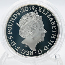 Load image into Gallery viewer, 2019 Royal Mint Queen Victoria Piedfort Silver Proof £5 Five Pounds Crown Coin

