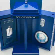 Load image into Gallery viewer, 2013 Niue Dr Who 50th Anniversary 1oz Silver Proof $2 Coin In Tardis
