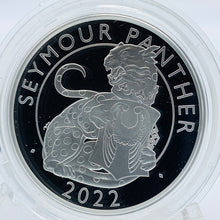 Load image into Gallery viewer, 2022 Tudor Beasts Seymour Panther Silver Proof &amp; Reverse Frosted Two-Coin Set
