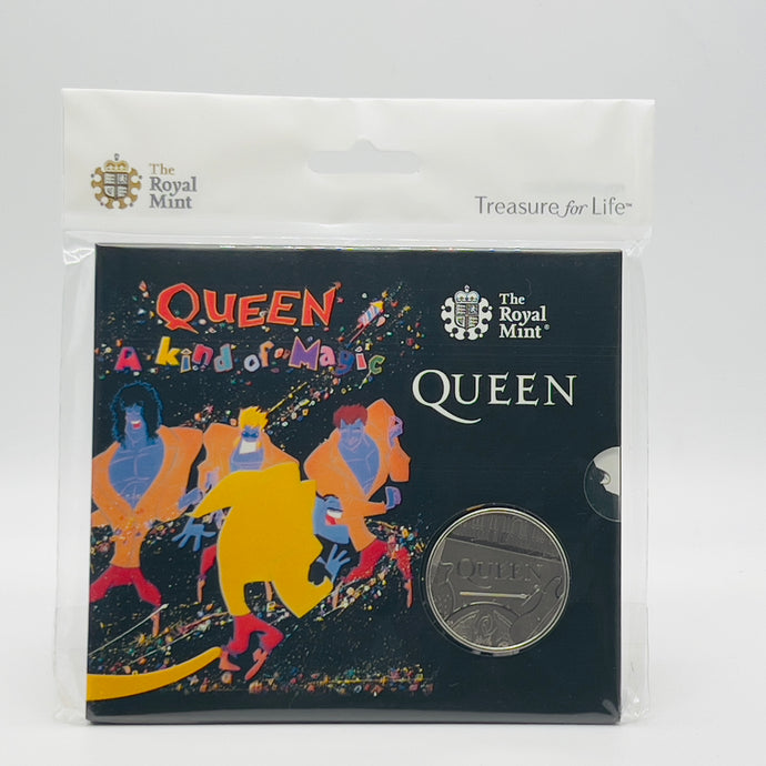 2020 Royal Mint Music Legends Queen A Kind Of Magic £5 Coin Limited Edition