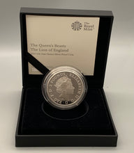 Load image into Gallery viewer, The Lion of England 2017 UK One-Ounce Silver Proof Coin
