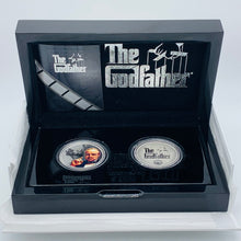 Load image into Gallery viewer, Scarce 2015 Niue The Godfather Pure Silver Proof $2 Twin-Coins Set
