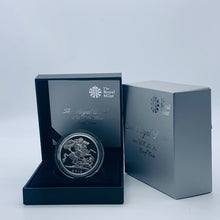 Load image into Gallery viewer, 2013 Royal Mint Royal Birth St. George &amp; the Dragon Silver Proof £5 Crown Coin
