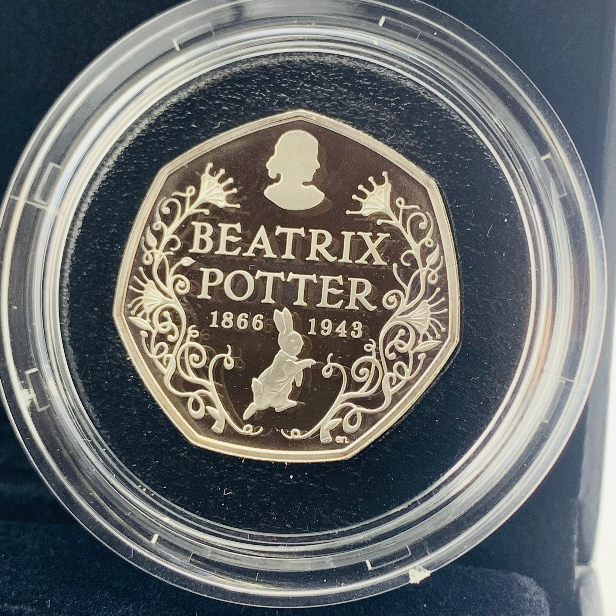 2016 Royal Mint 150th Anniversary Of Beatrix Potter Silver Proof 50p C ...