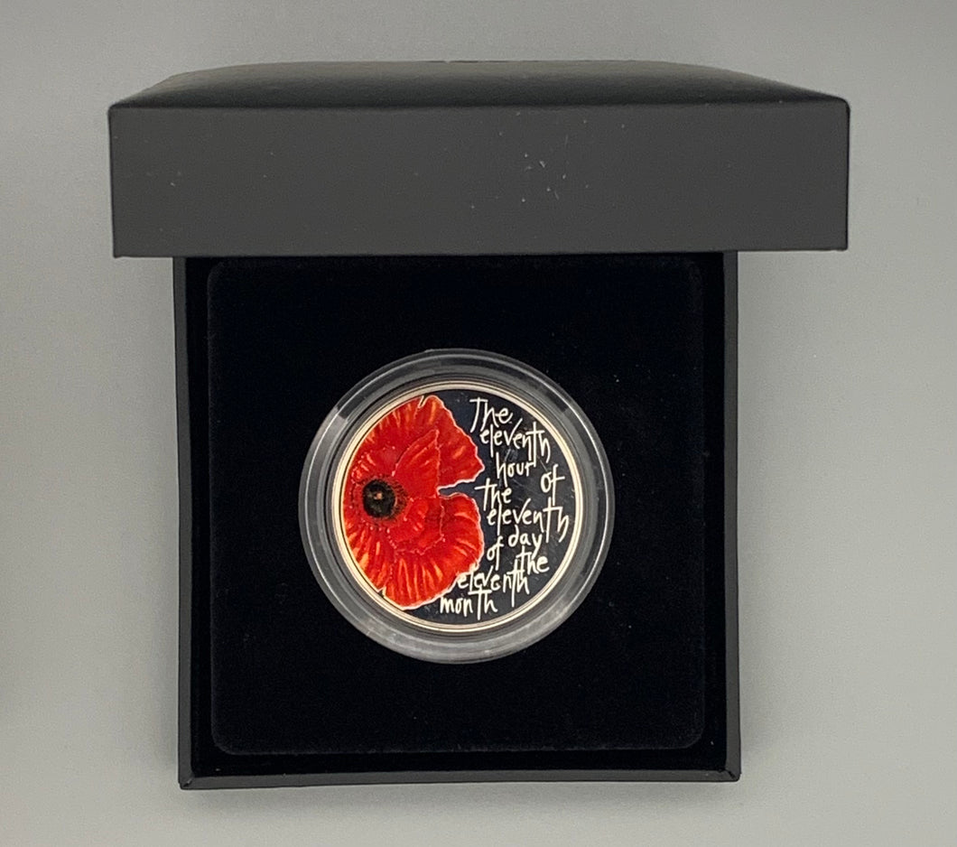 2013 Remembrance Day Silver Proof £5 Coin